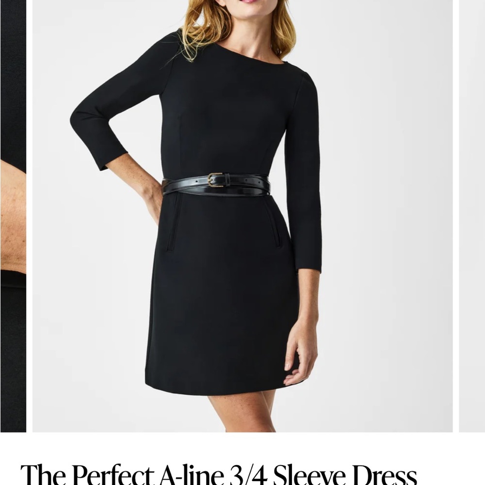 Spanx NWT shift dress 3/4 sleeve dress size M